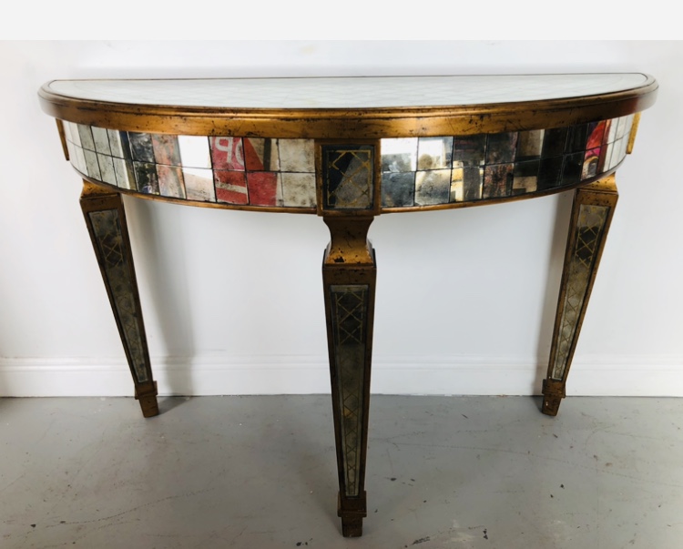 John Richards mirrored console | worthgalleries.com