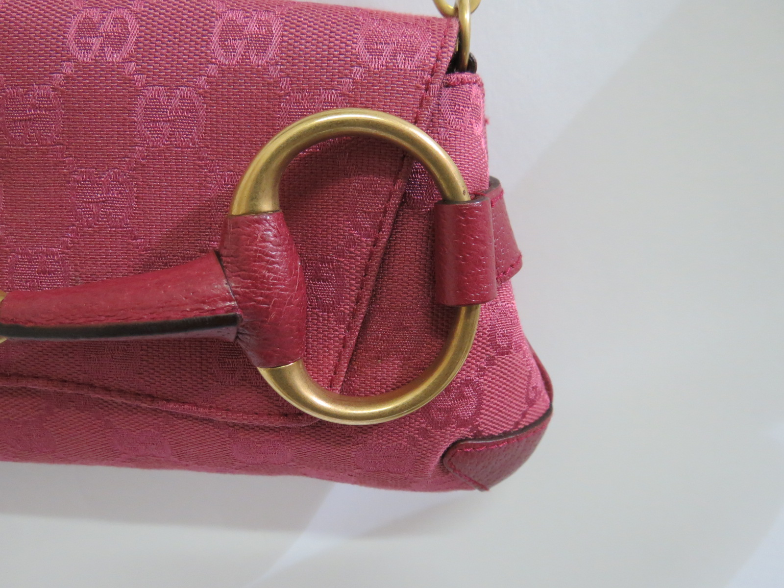 Gucci Monogram Horsebit Bag | worthgalleries.com