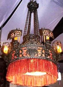 Gothic Antique Iron Chandelier