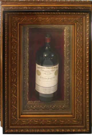 Magnum Size Wine Bottle Chateau Cheval Blanc 1998