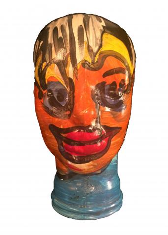 Peter Keil glass head painting art