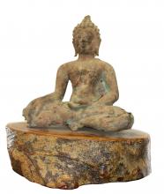 Late Ming 17th Century Bronze Buddha