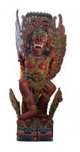Amazing Huge Carved Wooden Garuda
