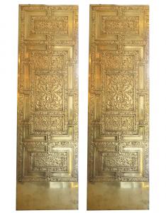 bronze elevator doors